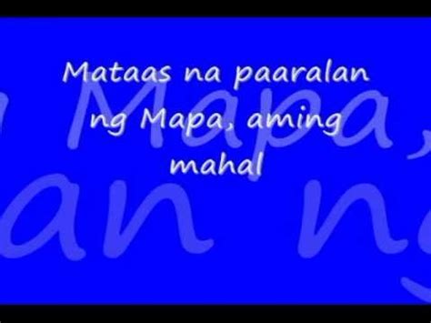vmapa hymn|Mapa (song) .